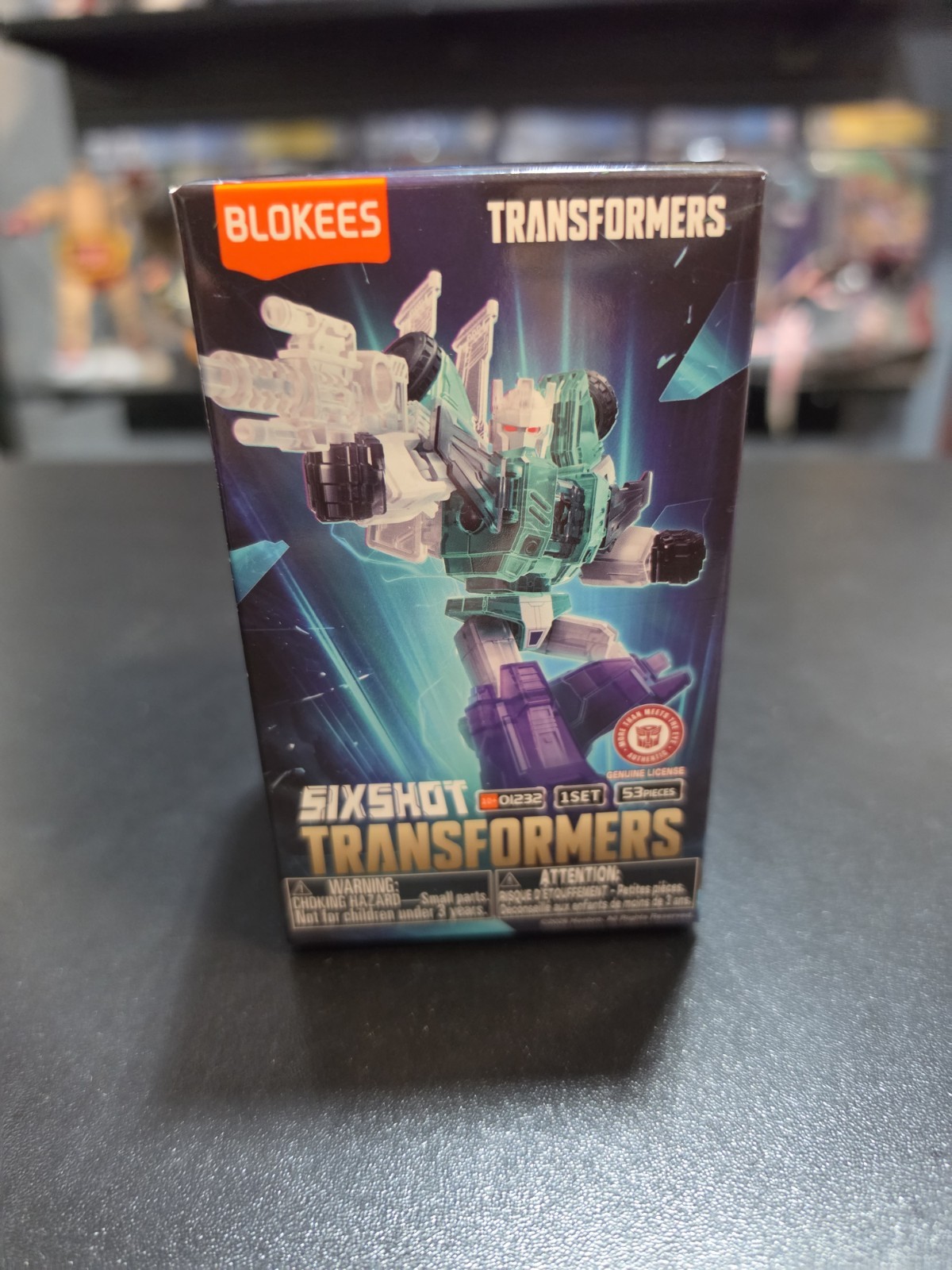 Rare Store Exclusive Blokees Sixshot Transparent Version GWP