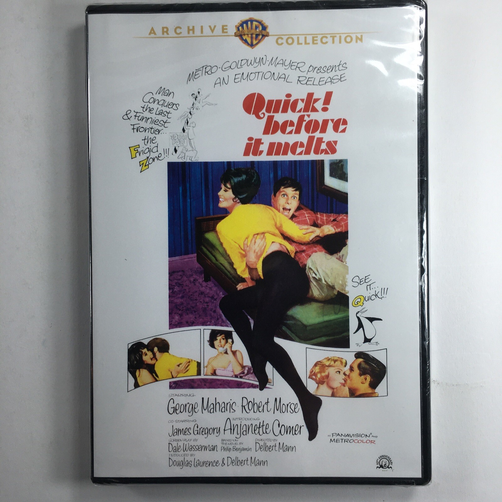 Quick  Before It Melts, Gearge Maharis, Anjanette Comer, 1964 DVD NEW, SEaled