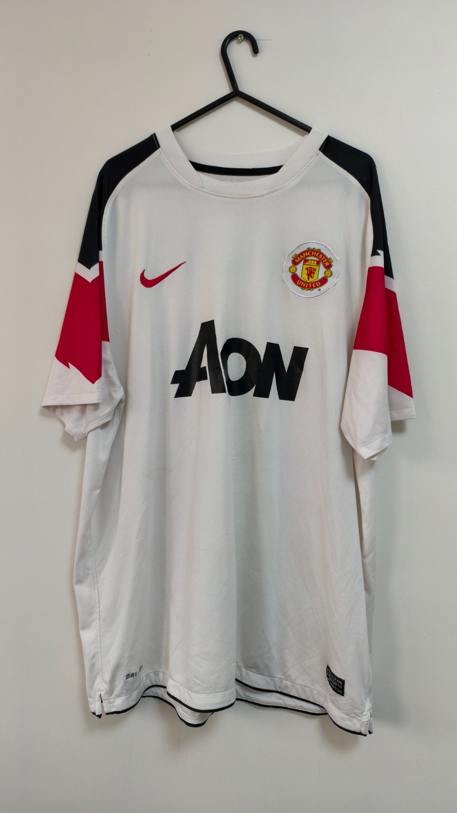 Manchester United Away Shirt 2010 / 11 Official Nike XL Excellent Manchester United Away Shirt 2010 / 11 Official Nike XL Excellent