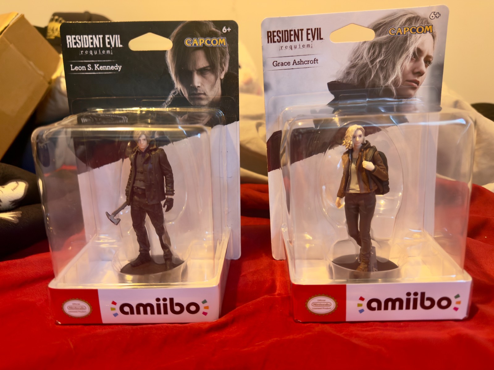 Leon and Grace Amiibo - Resident Evil Requiem US Version Leon and Grace Amiibo - Resident Evil Requiem US Version
