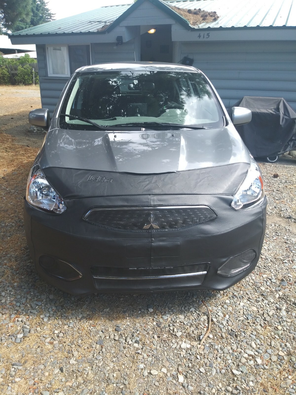 Lebra Front End Mask Cover Bra Fits Mitsubishi Mirage 2017-2020 17 18 19 20