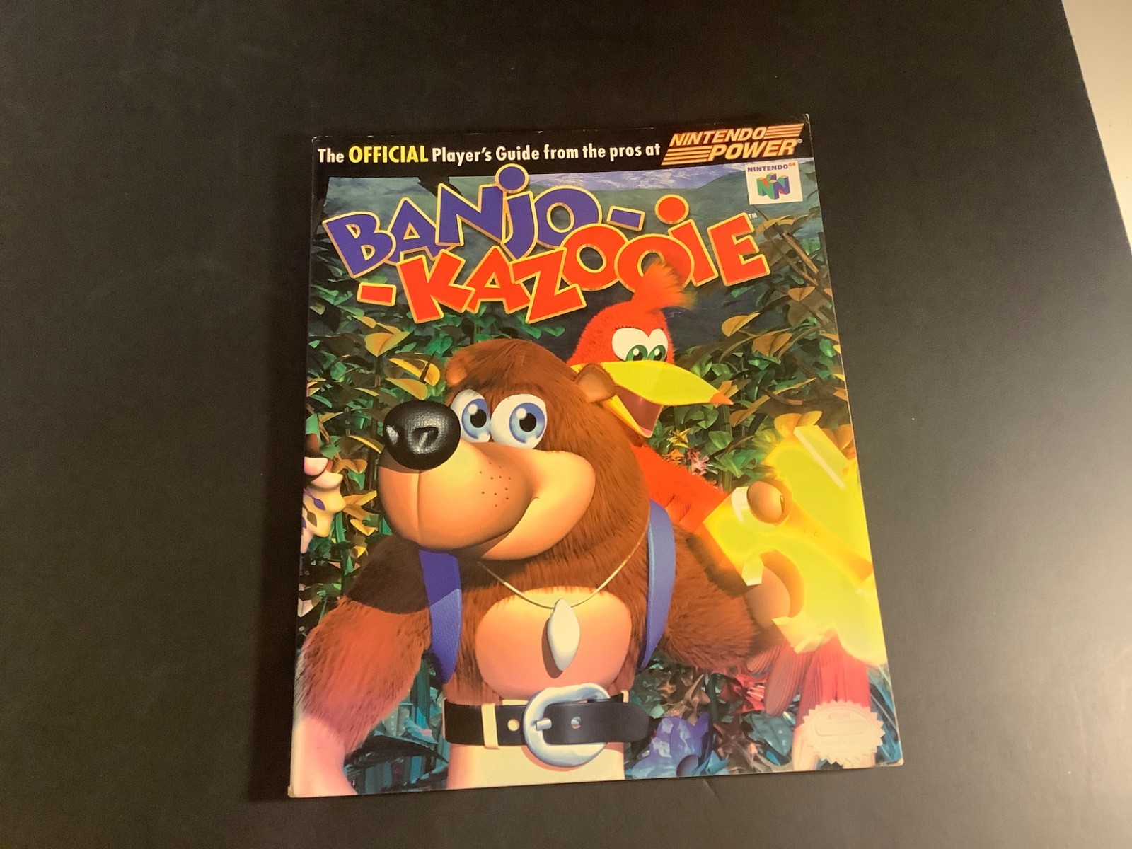 VINTAGE RARE 1998 NINTENDO POWER BANJO -KAZOOIE MAGAZINE 