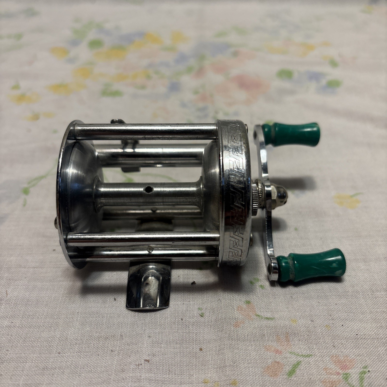 Pflueger Akron No. 1893 Vintage Fishing Reel Green Handle RARE 🔥🔥🔥 Pflueger Akron No. 1893 Vintage Fishing Reel Green Handle RARE 🔥🔥🔥