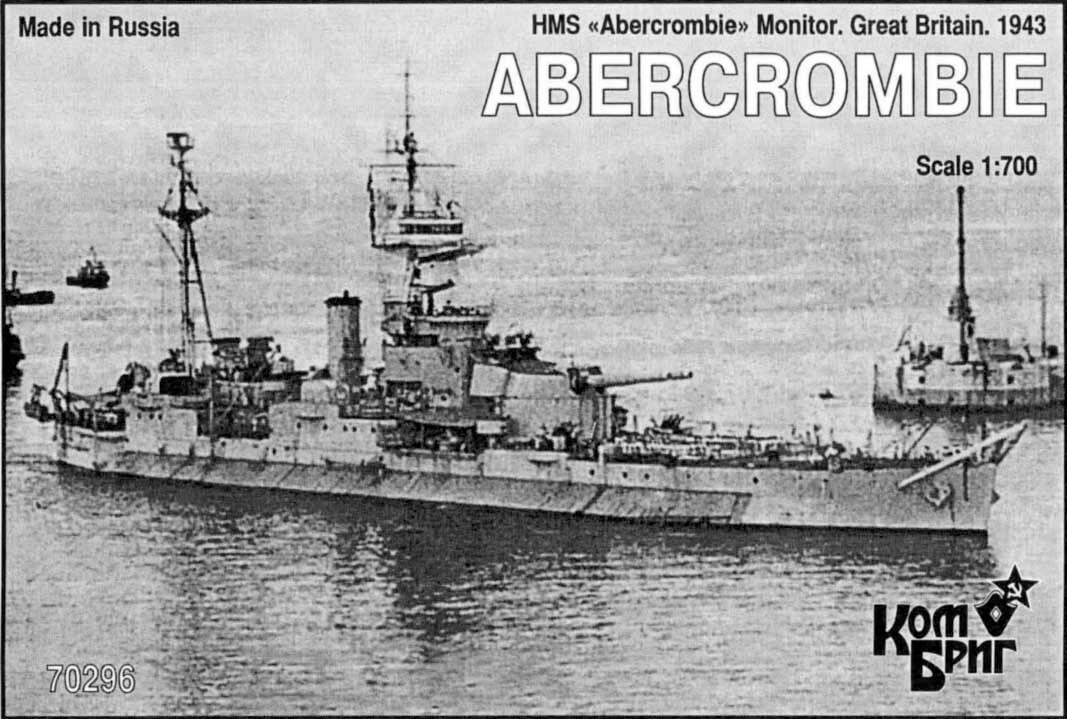 Combrig 1/700 Monitor HMS Abercrombie 1943 Resin Kit