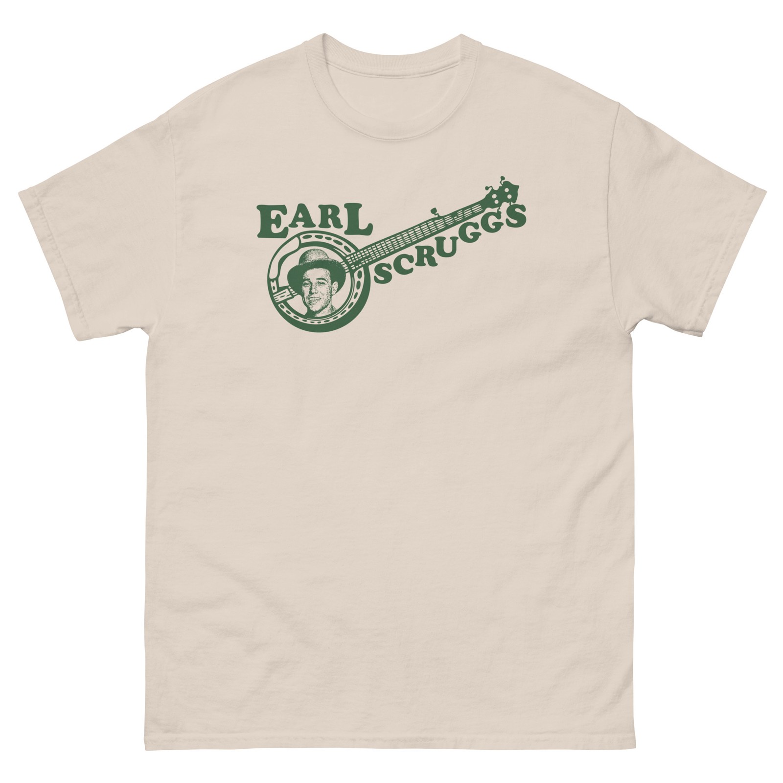 Earl Scruggs Banjo Graphic T Shirt Unisex classic tee