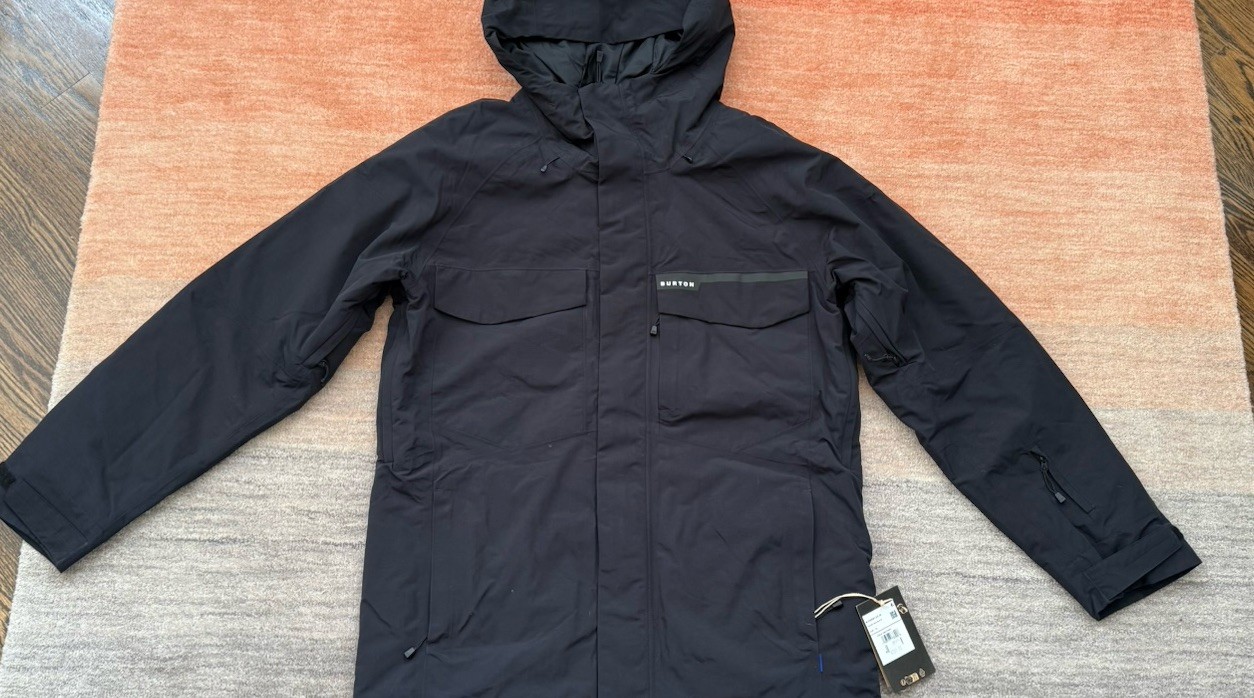 BURTON Covert 2.0 Mens XXL Winter Snowboard /Ski Jacket / Coat Black NEW $270