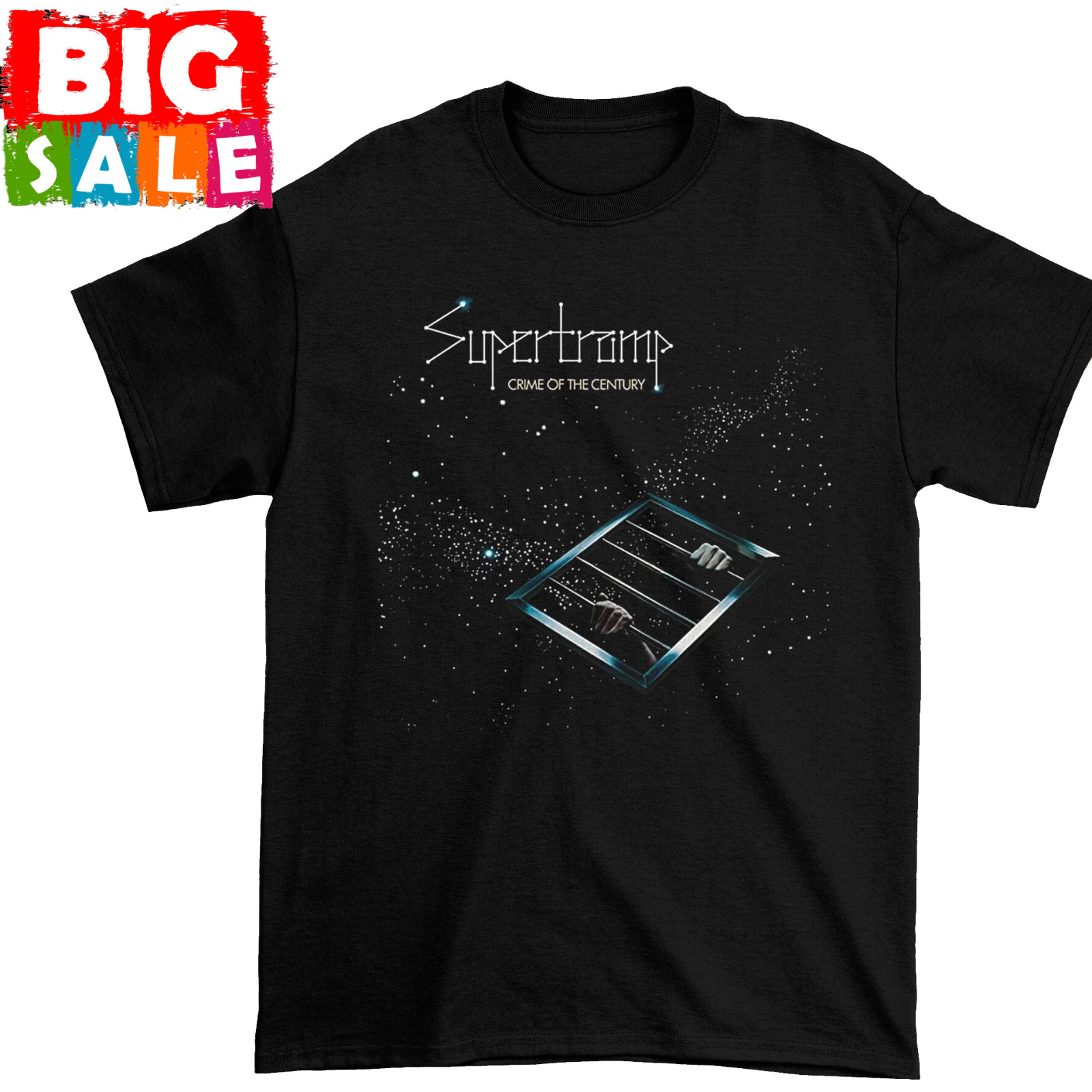 New Supertramp - Crime of the Century shirt S-234XL Shirt B1001 New Supertramp - Crime of the Century shirt S-234XL Shirt B1001