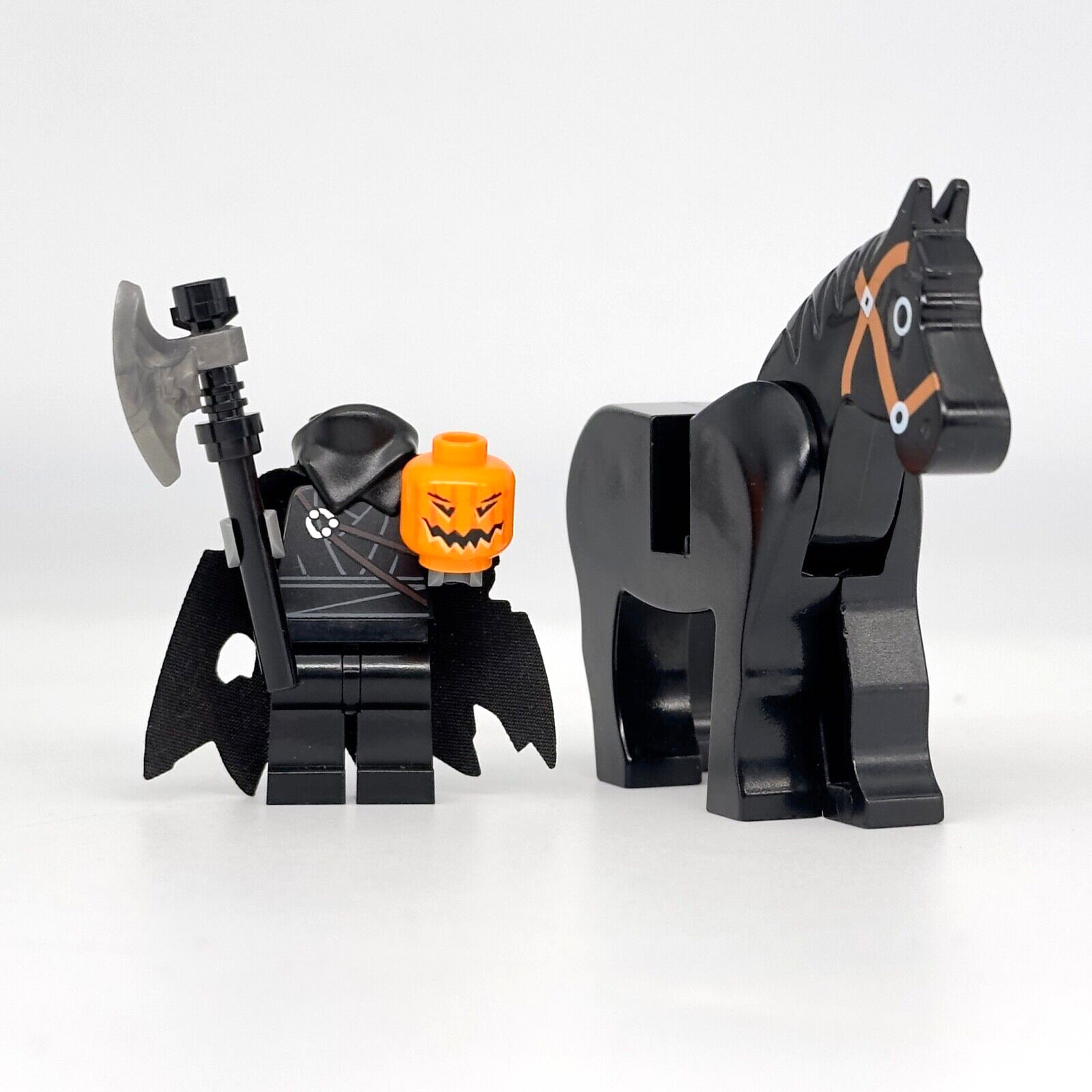 Lego Headless Horseman Minifigure w/ Horse Halloween Sleepy Hollow Ichabod Crane Lego Headless Horseman Minifigure w/ Horse Halloween Sleepy Hollow Ichabod Crane