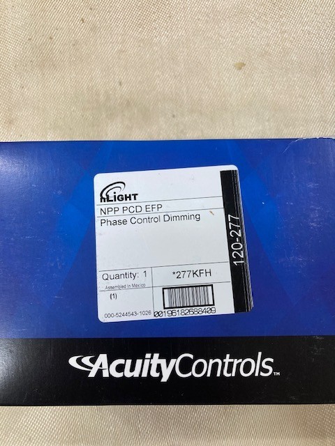 Acuity/ Lithonia nLight NPP PCD EFP Phase Control Dimming 277KFH 120v/277v