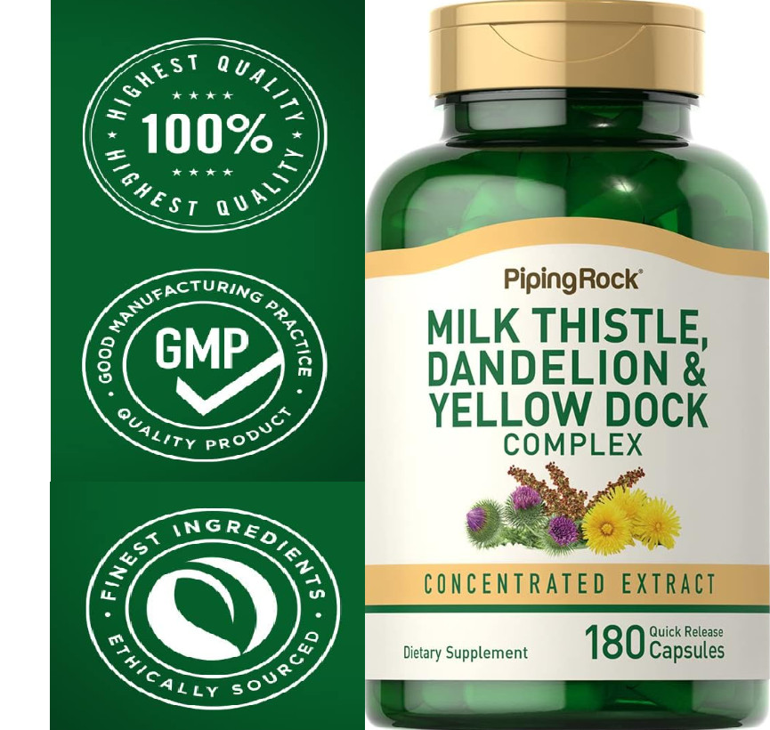 180 Pastillas Superior Combinado Apoyo Con El Higado Graso Inflamado Mal Aliento