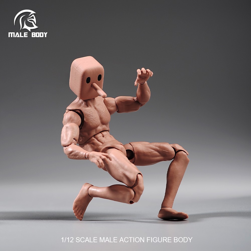 Nota Studio NT-01 Notaman 1/12 Male Base Body&Head Action Figure 6\ Nota Studio NT-01 Notaman 1/12 Male Base Body&Head Action Figure 6\