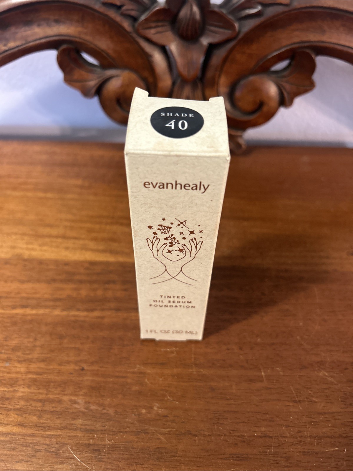 Evanhealy Tinted Oil Serum Foundation 40 Shade 1 Fl Oz, Exp 3/26