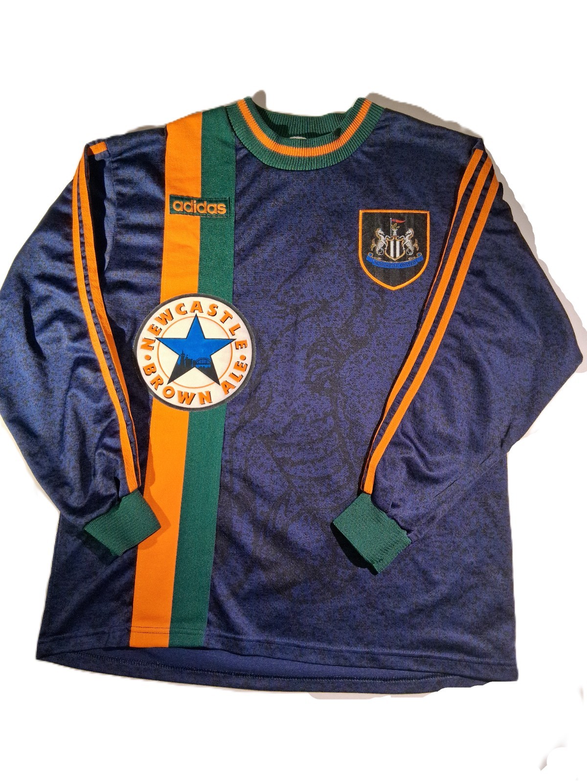 Vintage 1997 Newcastle United Adidas Training Sweatshirt Long Sleeve XL EXC
