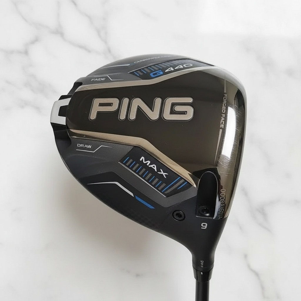 PING G440 MAX Driver 9° RH Graphite Shaft Headcover PING G440 MAX Driver 9° RH Graphite Shaft Headcover