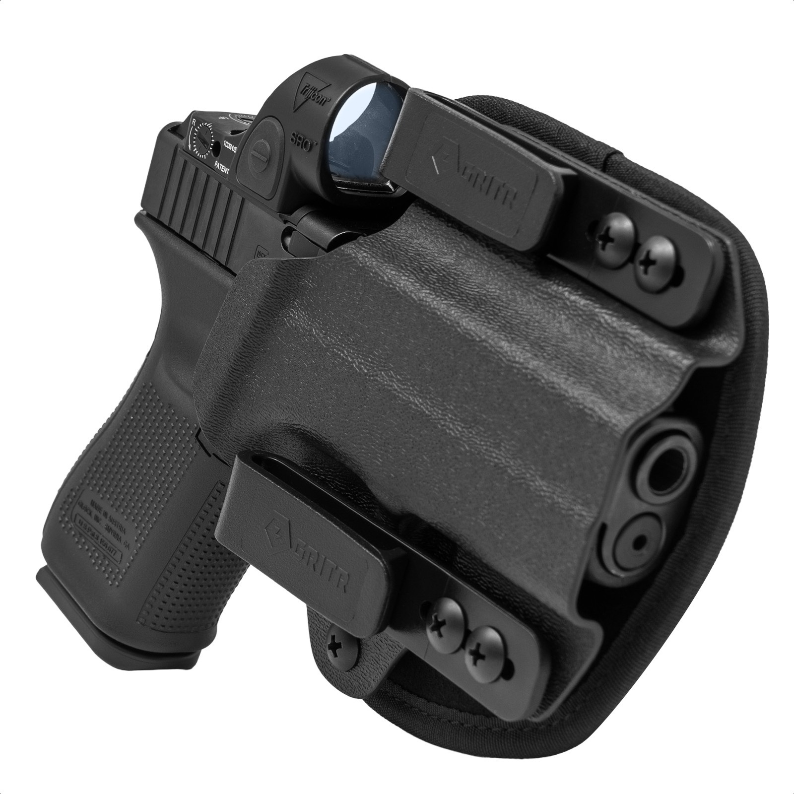 GRITR IWB RH Semi-Universal Hybrid Holster for Compact & Full-Size Handguns