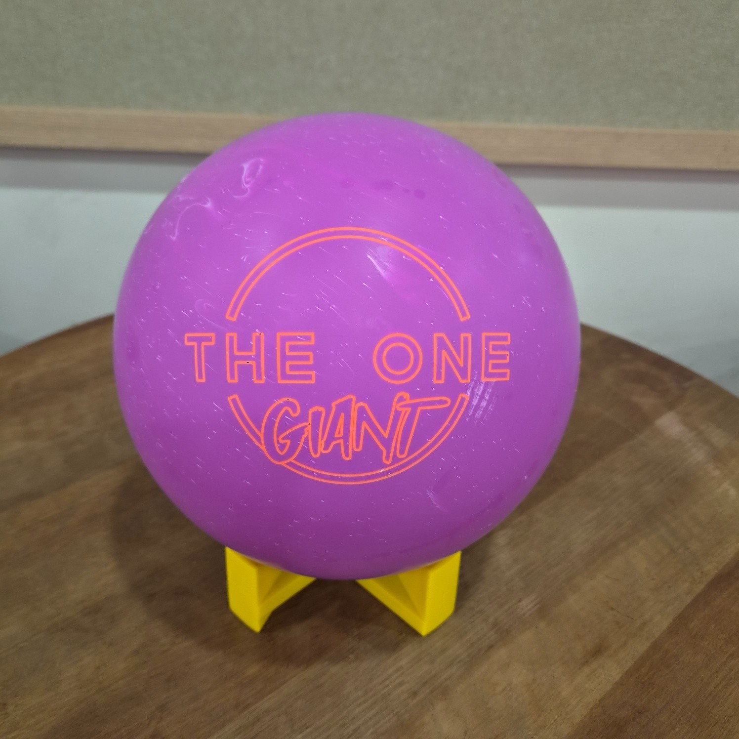 Ebonite The One Giant 15lb Bowling Ball Lavender Purple Overseas Release/ NIB 