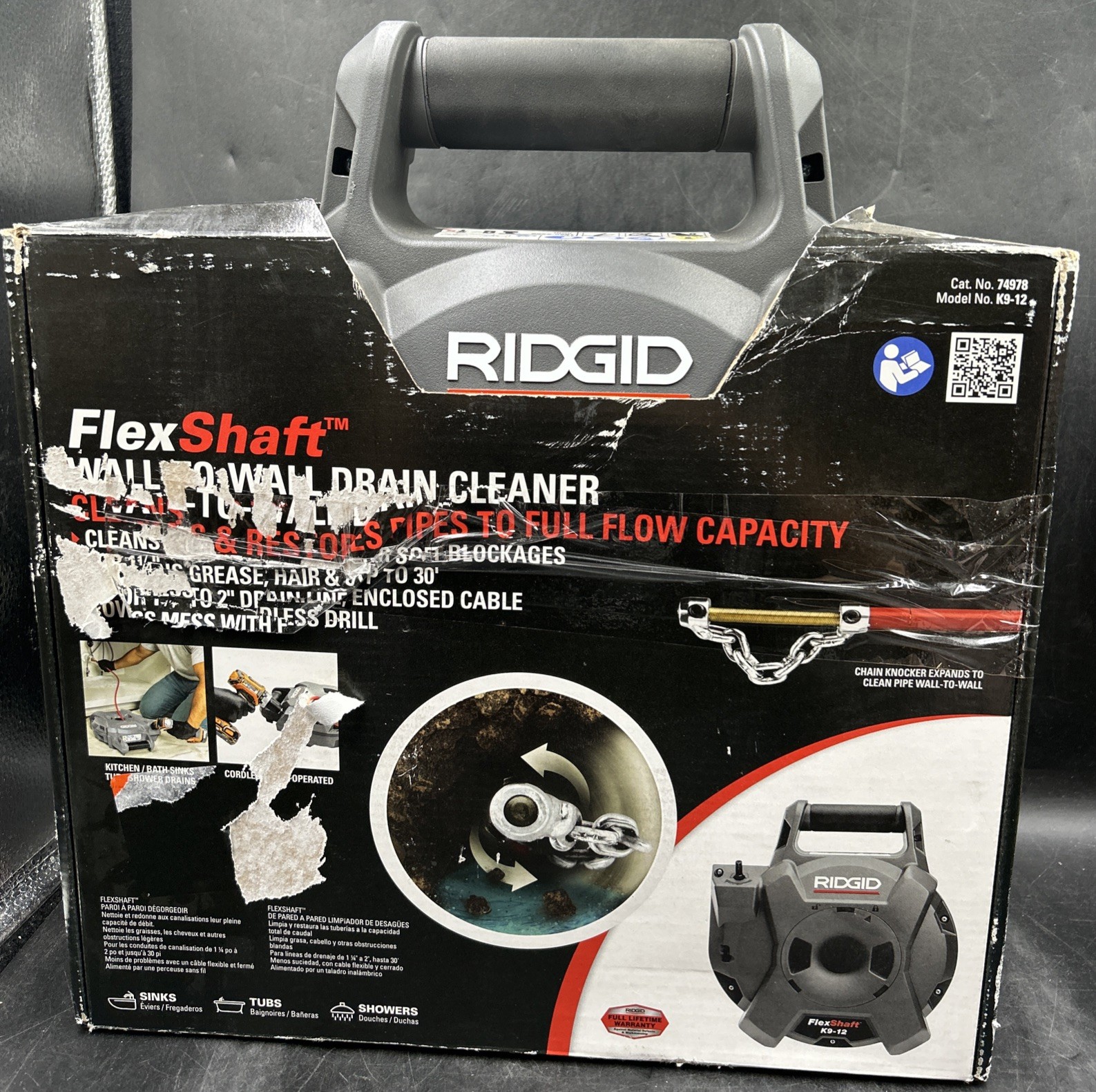 RIDGID K9-12 FlexShaft 1/4 RIDGID K9-12 FlexShaft 1/4