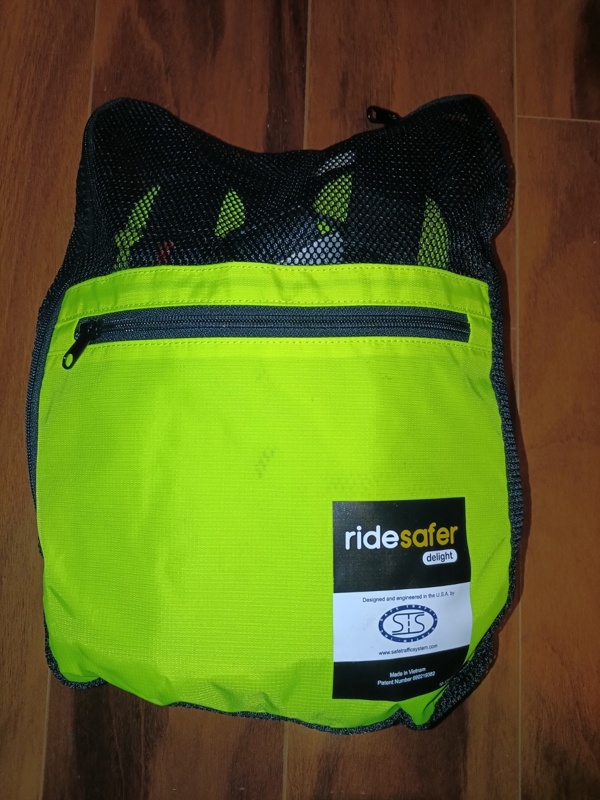 RideSafer Delight Travel Vest Gen 5 Small 30-60 lb JD14101YEB + Bag New Set