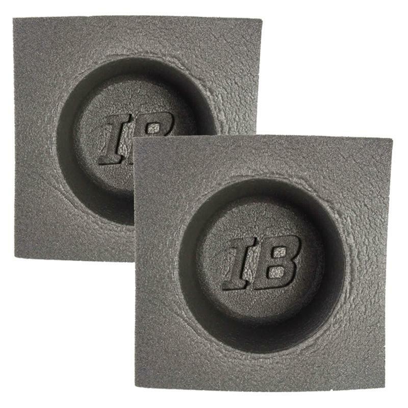 The Install Bay IBBAF60 6.5 inch Foam Car Audio Black Speaker Baffle (pair) 6.5\