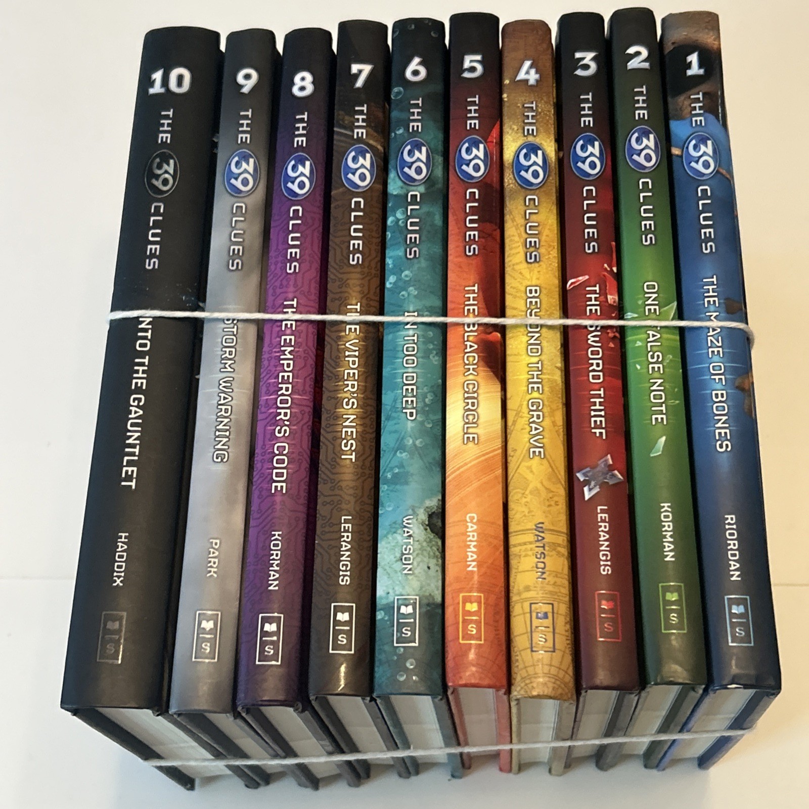 The 39 Clues Books 1-10 set Hardcover Mint Condition
