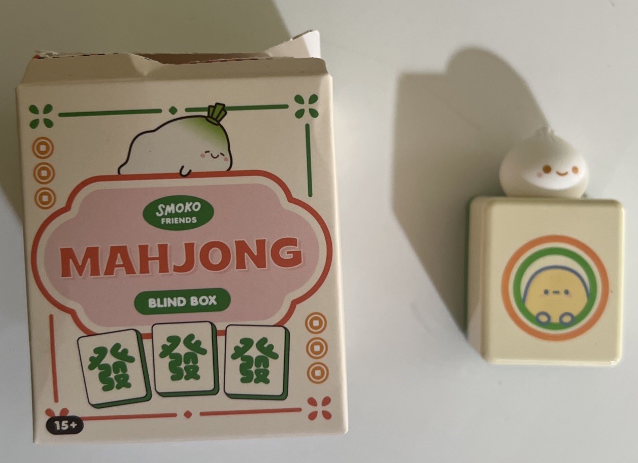 Smoko Friends Mahjong Blind Box Lil B Dumpling - New Opened - (T136) Smoko Friends Mahjong Blind Box Lil B Dumpling - New Opened - (T136)
