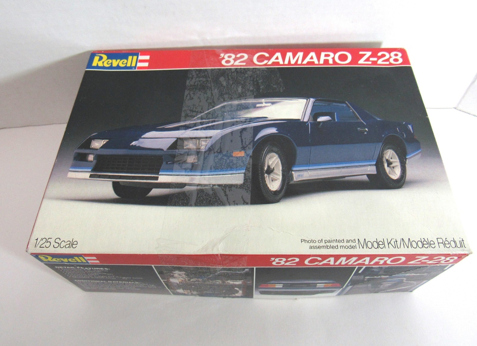 Vintage Revell 1982 Chevy Camaro Z28 1:25 Model Kit #7216 Complete Open Box