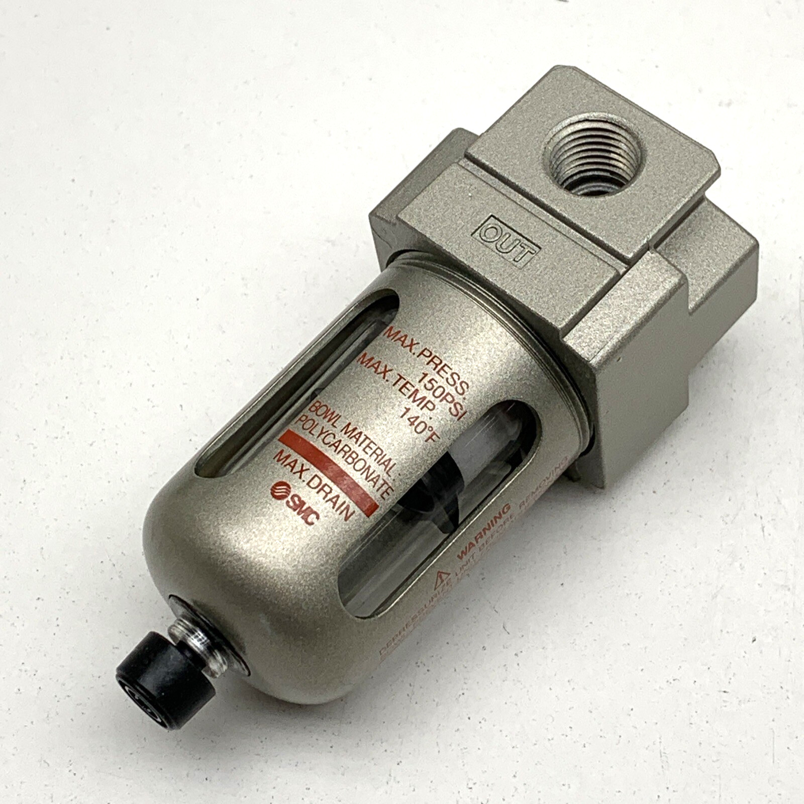 SMC AF20-N02-CZ Modular Compressed Air Filter 1/4\ SMC AF20-N02-CZ Modular Compressed Air Filter 1/4\