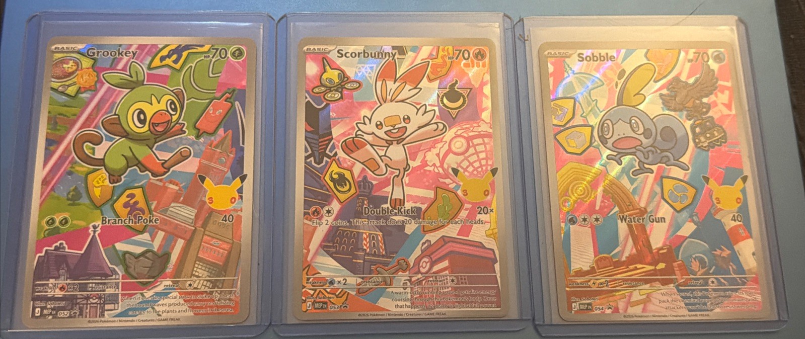 Pokemon TCG - First Partner Illustration Series 2 - Galar Gen 8 - Starter Set