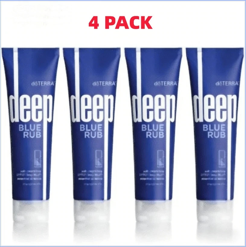 (4pack) doTERRA Deep Blue Rub 4 oz