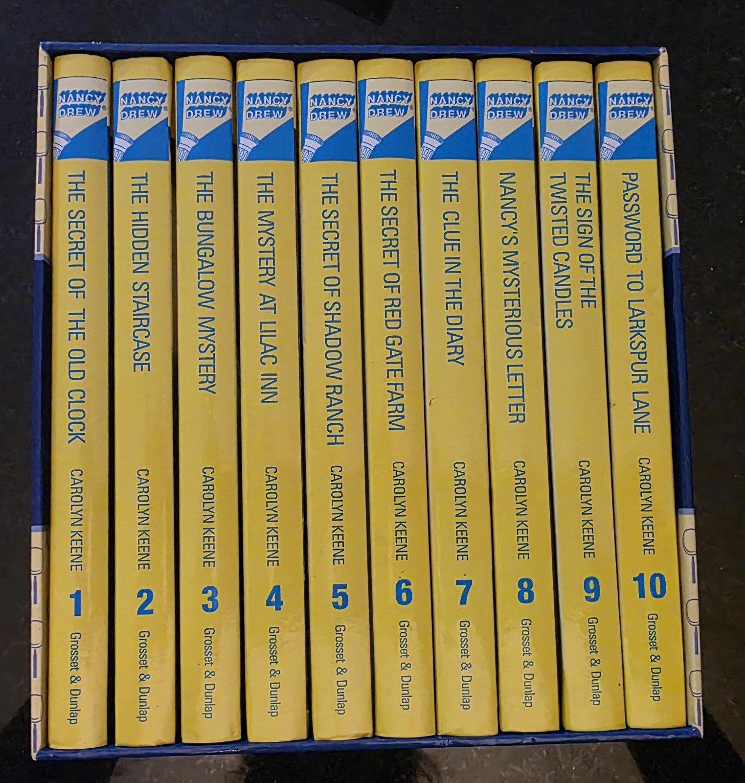 Nancy Drew Books 1-10 Box Set The Nancy Drew Mystery Stories Collection Nancy Drew Books 1-10 Box Set The Nancy Drew Mystery Stories Collection