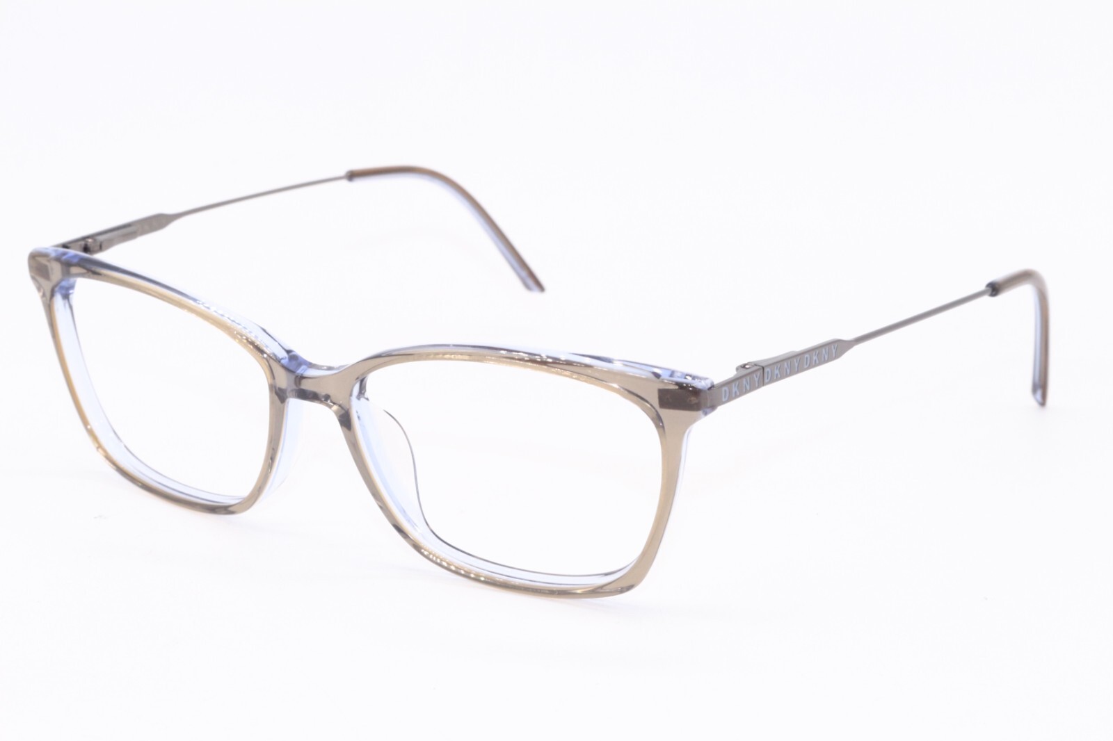 NEW DKNY DK7006 260 CRYSTAL GREY AUTHENTIC DESIGNER EYEGLASSES 53-15
