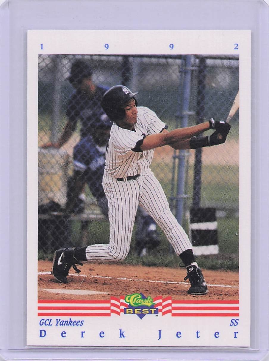 1992 Classic Best Derek Jeter #402 Near Mint or Better