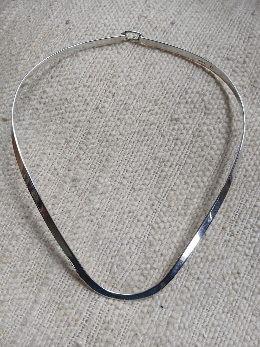 Silpada 925 Sterling Silver Collar Necklace With Hook, 16 In.