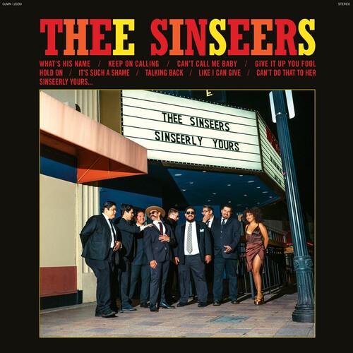 Thee Sinseers - Sinseerly Yours [New Vinyl LP] Colored Vinyl