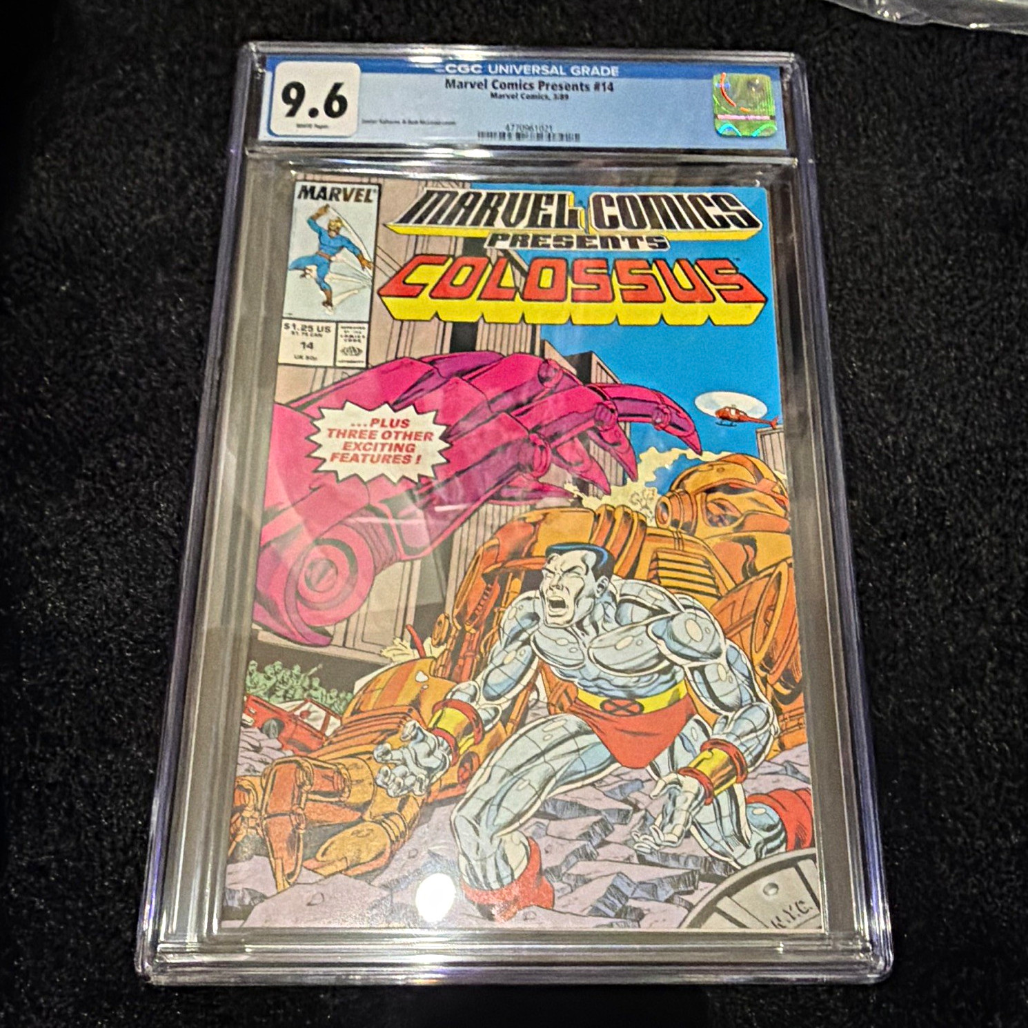 Marvel Comics Presents #14 CGC 9.6 (1988) Colossus 1st Printing Very Rare