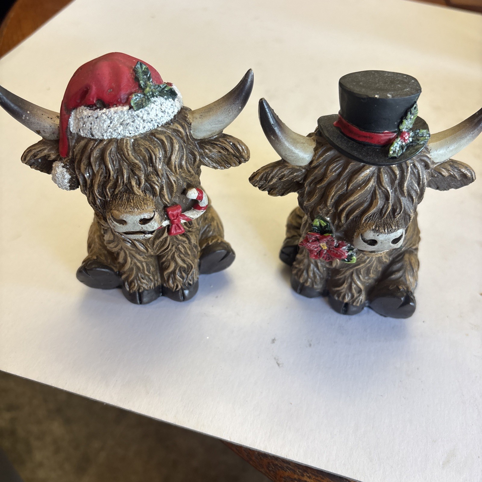 Hobby Lobby Christmas Highland Cow Set Of 2 Resin Decor Farmhouse Cows Hobby Lobby Christmas Highland Cow Set Of 2 Resin Decor Farmhouse Cows