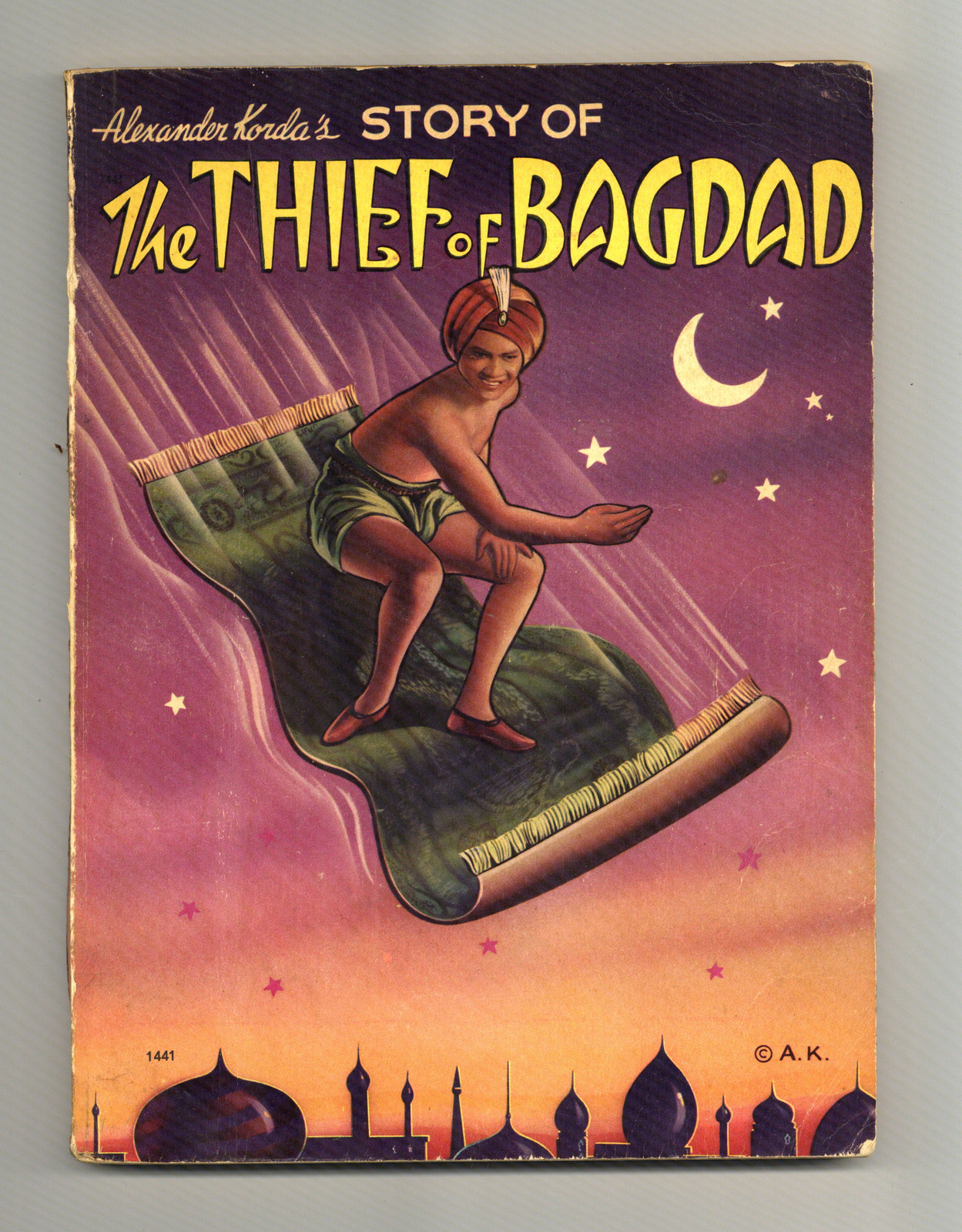Alexander Korda\'s The Thief of Bagdad #1441 GD+ 2.5 1940