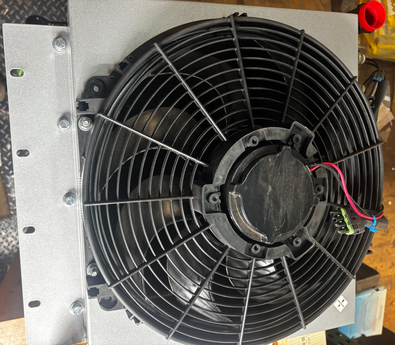HAYDEN INDUSTRIAL PRODUCTS E-C20920 HYDRAULIC OIL COOLER FAN 28VDC HEAVY DUTY 🎯 HAYDEN INDUSTRIAL PRODUCTS E-C20920 HYDRAULIC OIL COOLER FAN 28VDC HEAVY DUTY 🎯
