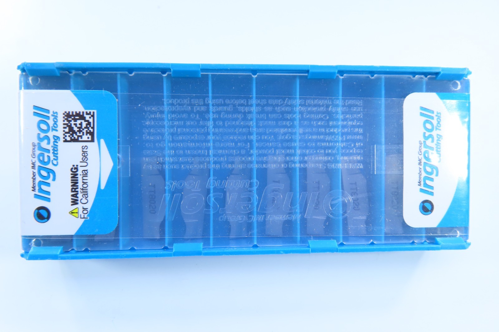 NEW BOX ( 10PCS ) INGERSOLL TDC4-4L TT8020 GROOVING ULTRA PLUS CARBIDE INSERTS