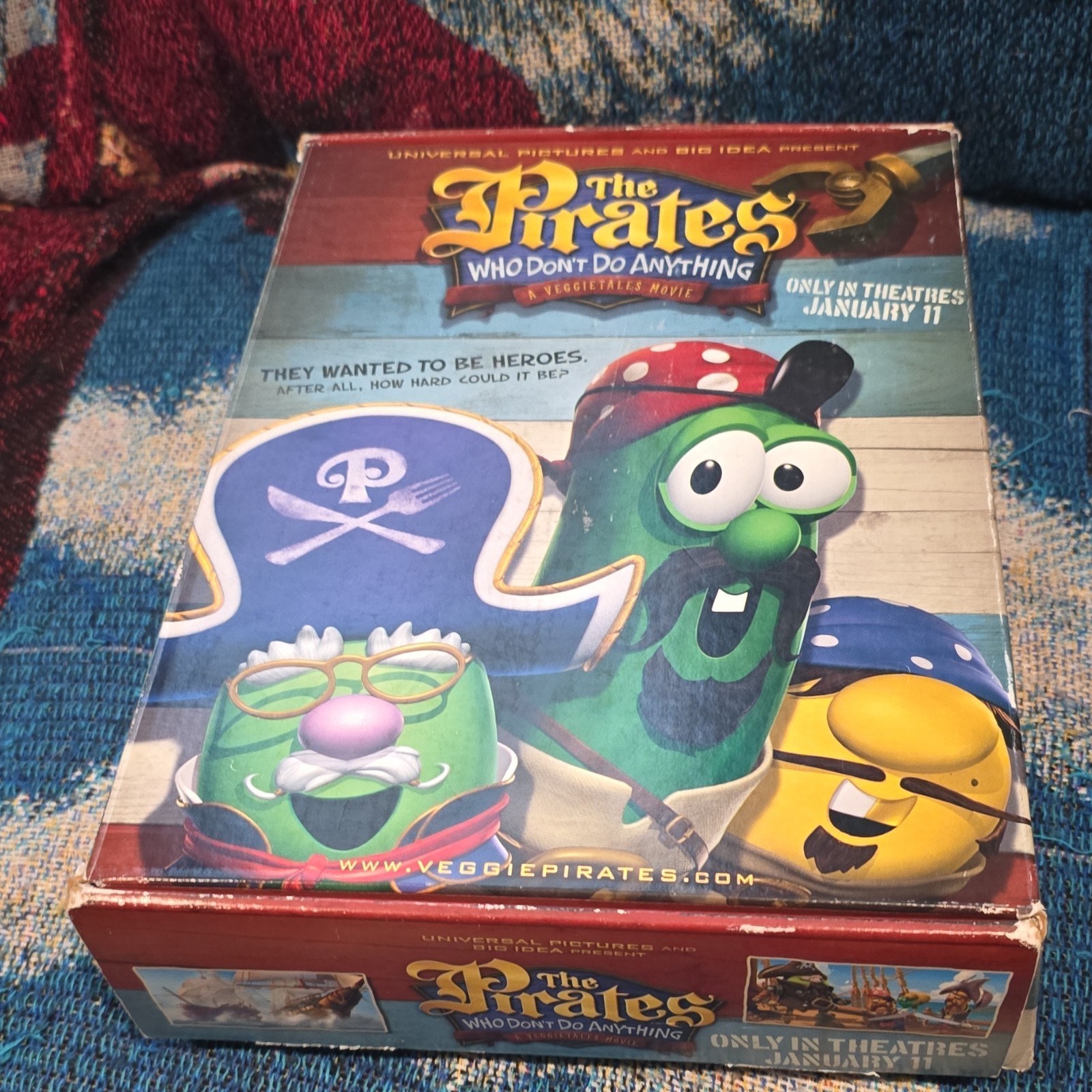 VeggieTales The Pirates Who Don’t Do Anything Movie Promo Kit -RARE VeggieTales The Pirates Who Don’t Do Anything Movie Promo Kit -RARE