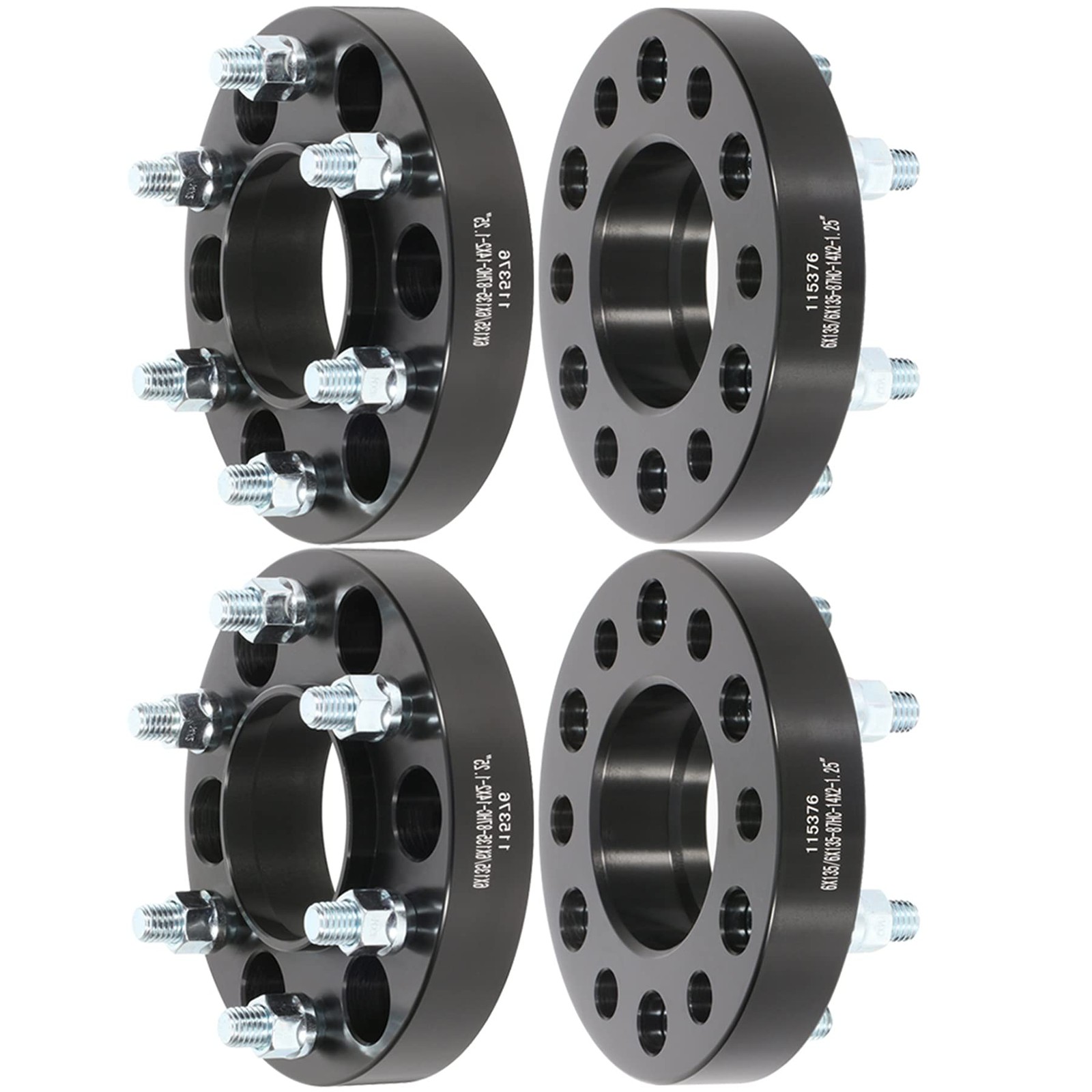 4PCS 1.25in 6x135 Wheel Spacer for Ford Expedition 03-14