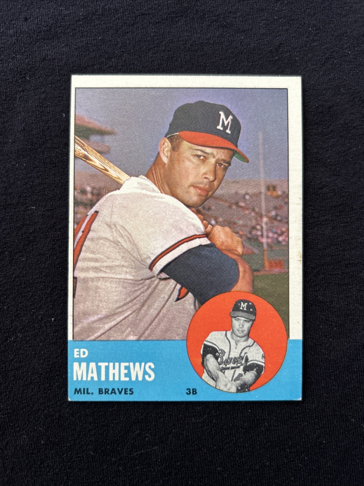 1963 Topps - Eddie Mathews #275