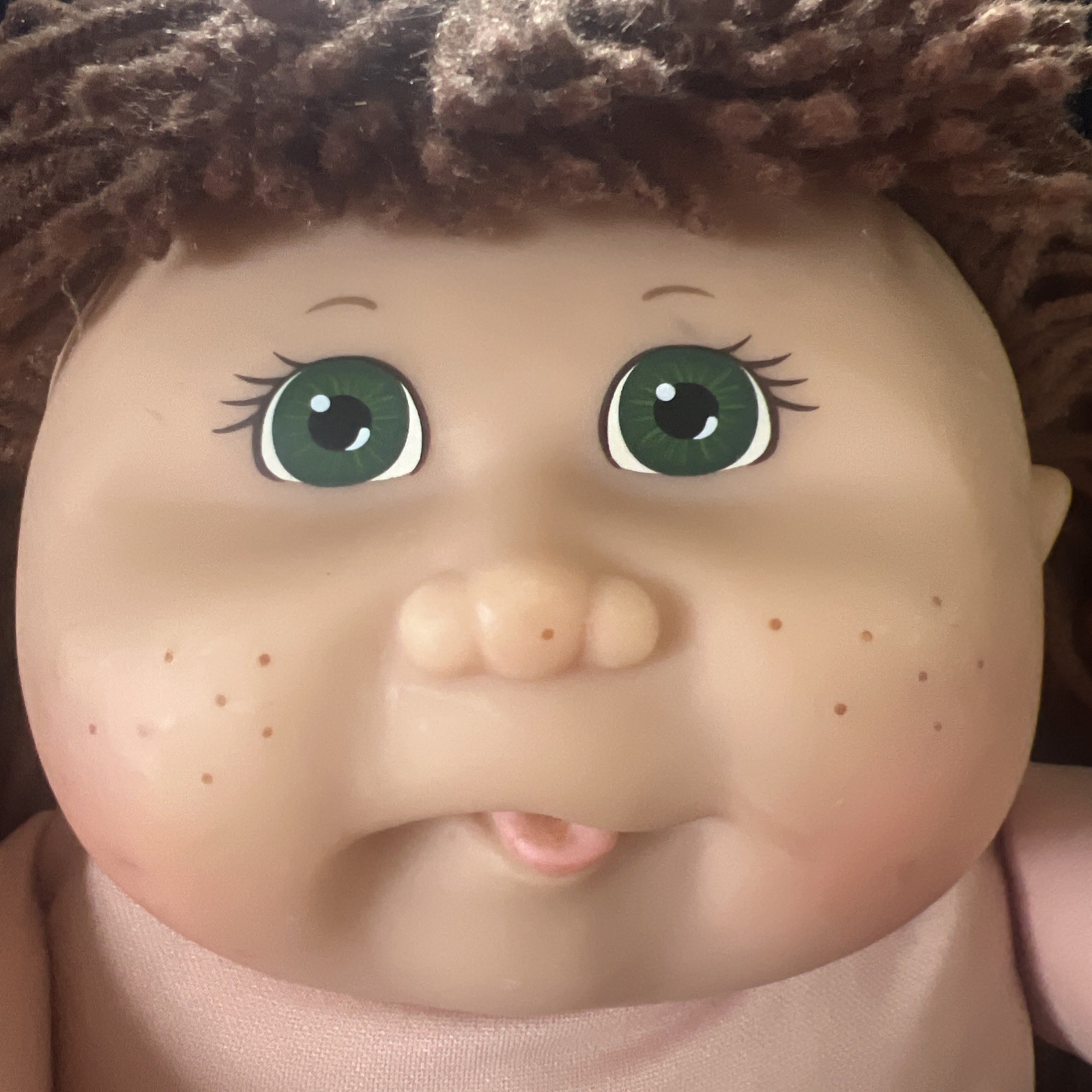 2001 Cabbage Patch Kids TRU 1st Edition K-1 Doll Green Eyes Freckles Toys R Us