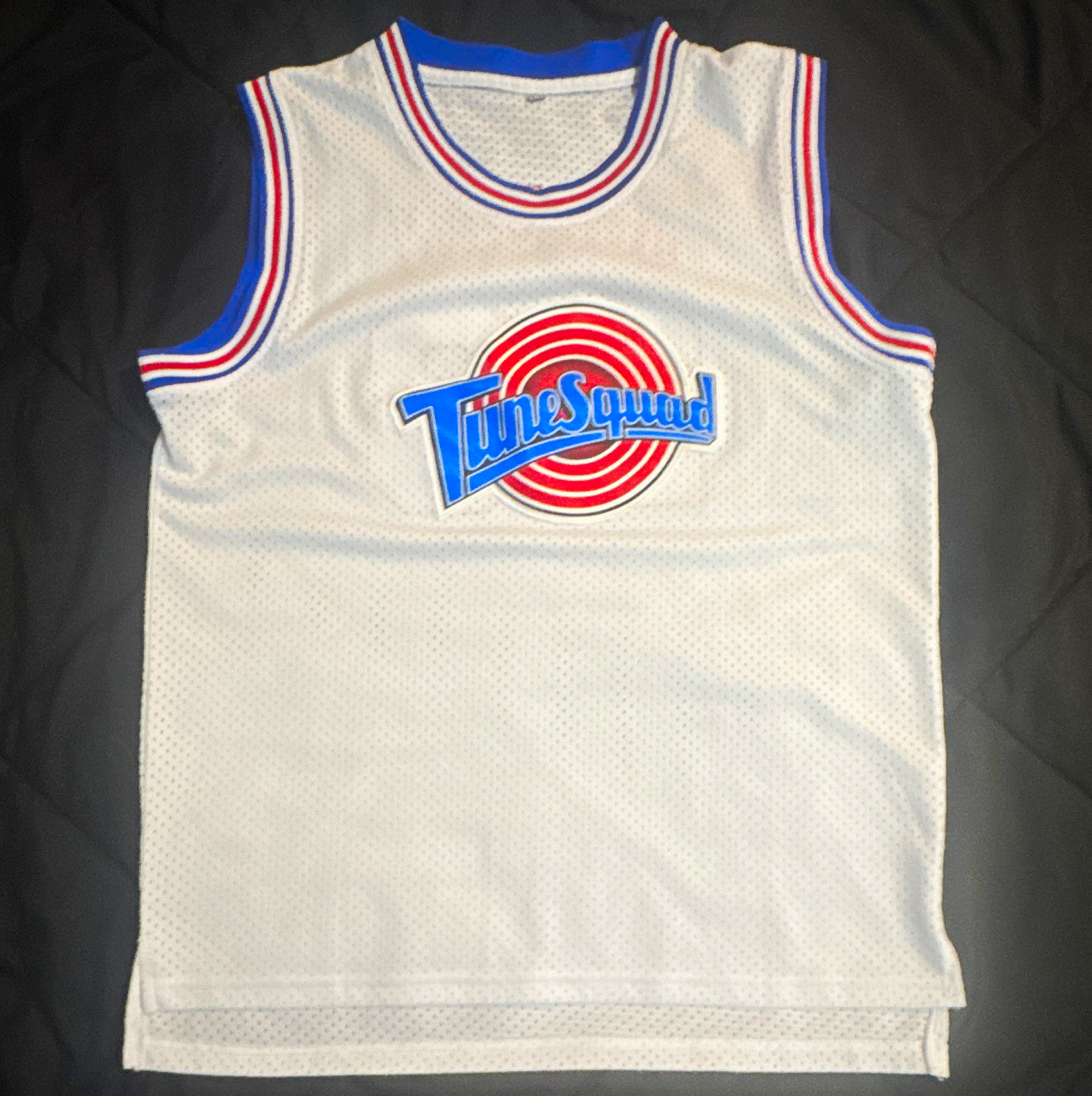 Space Jam Tune Squad Michael Jordan #23 Youth XL White Basketball Jersey