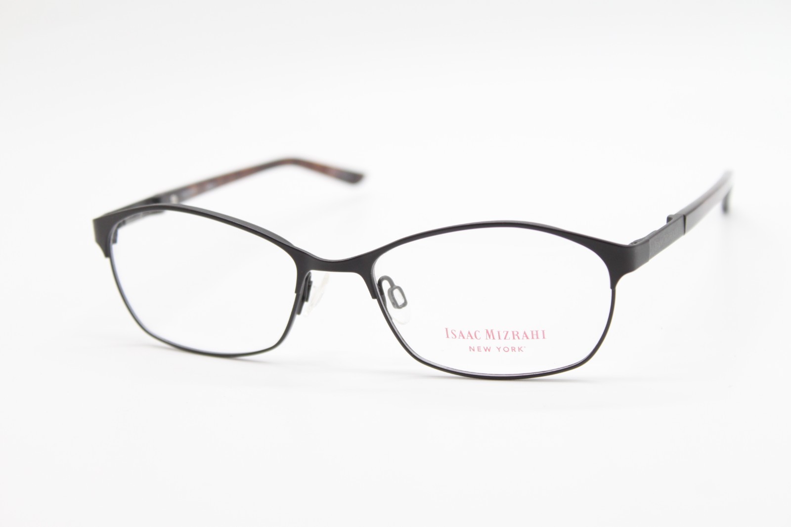 NEW ISAAC MIZRAHI NEW YORK IM30032 BK BLACK AUTHENTIC EYEGLASSES 53-17 NEW ISAAC MIZRAHI NEW YORK IM30032 BK BLACK AUTHENTIC EYEGLASSES 53-17