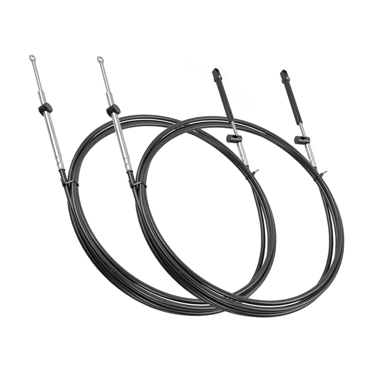 2Pcs 19FT CC17919 Outboard Throttle Shift Cables GEN 1 For Mercury MerCruiser