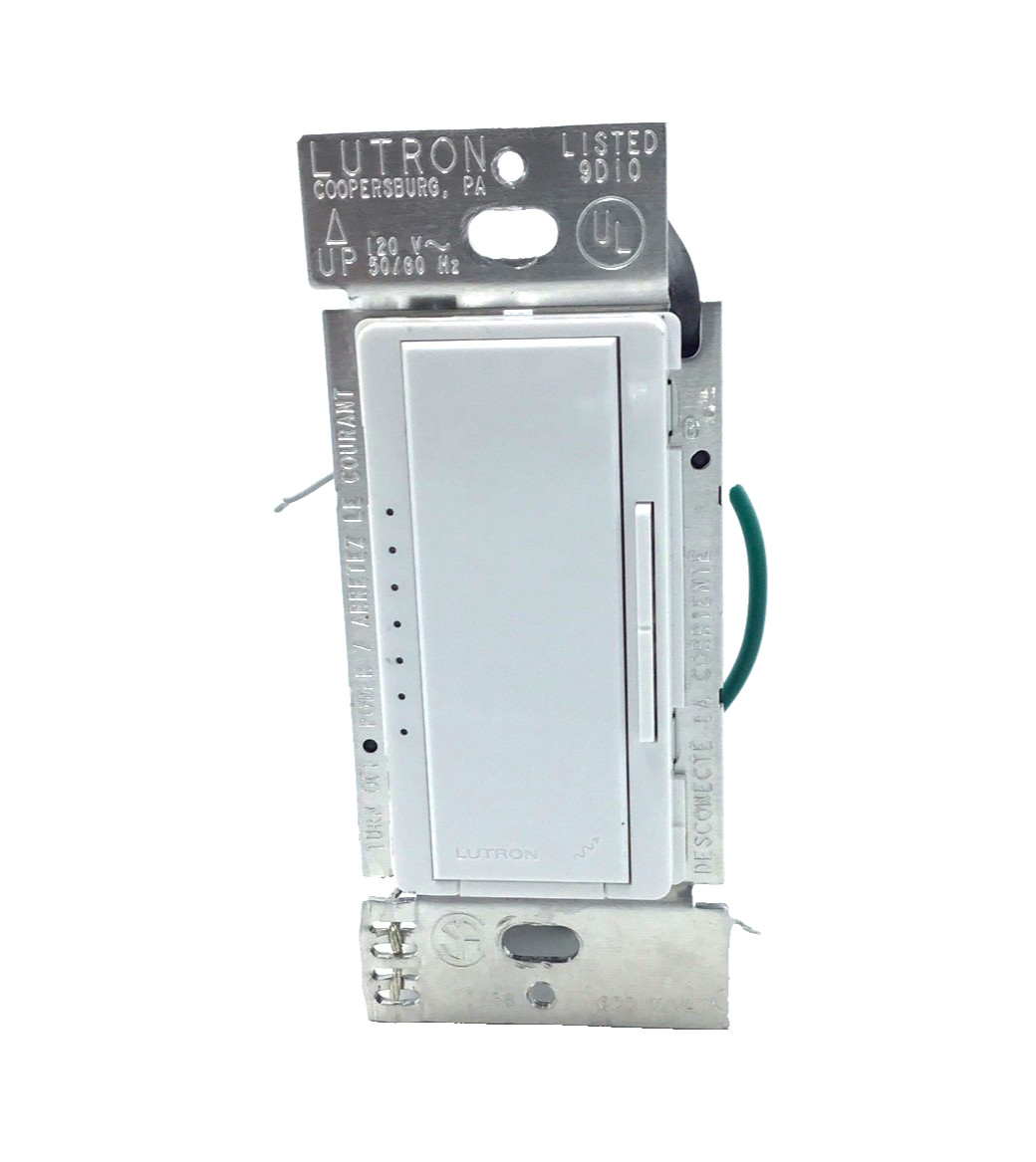 Lutron HomeWorks HWD-6D-WH (White) 600W Dimmer