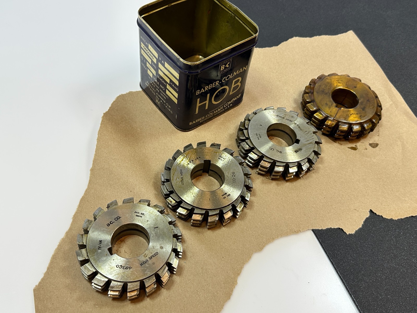 Barber-Colman B-C (Rockford IL) High Speed HOB Ground Hobber Machine (NOS)