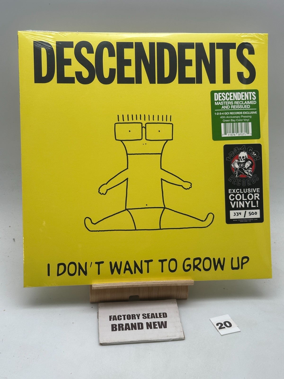 Descendents – I Don't Want To Grow Up 40th Anniversary Limited to 500 Copies