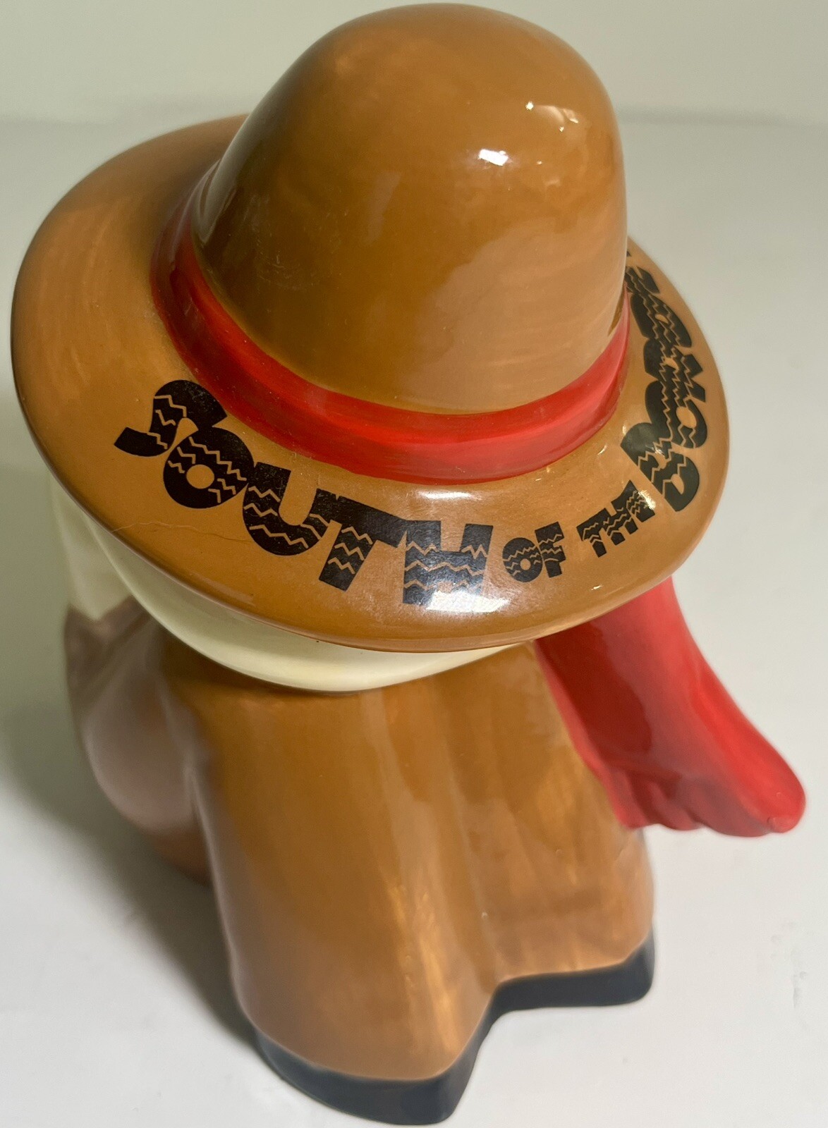 VTG South of the Border Ceramic Coin Bank Mexican Folk Art 6\ VTG South of the Border Ceramic Coin Bank Mexican Folk Art 6\